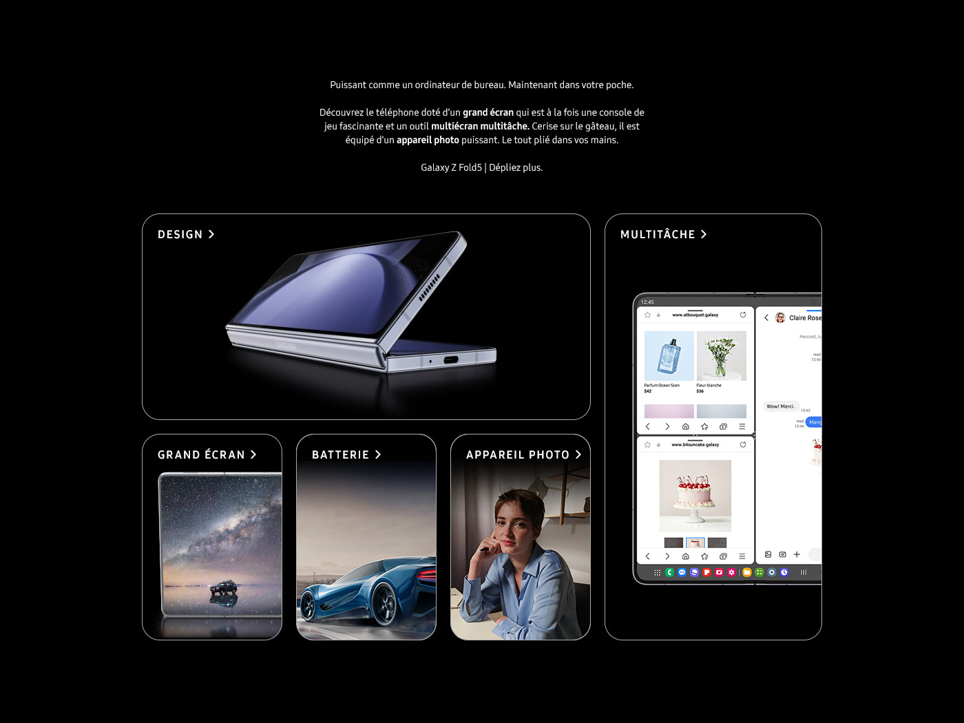 Samsung Galaxy Z Fold5, Bell Mobilité