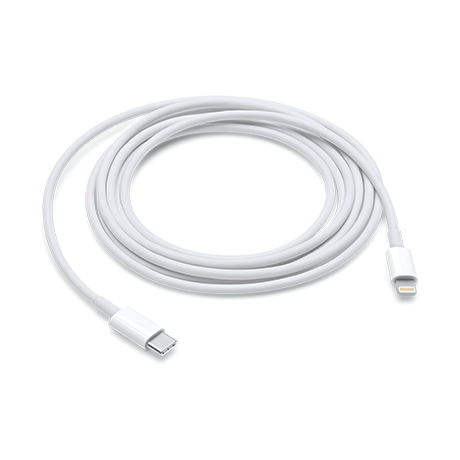 Apple Lightning to USB-C cable (2 m, white)