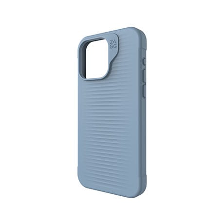 Image 2 of ZAGG Luxe Snap case (blue) for iPhone 15 Pro Max