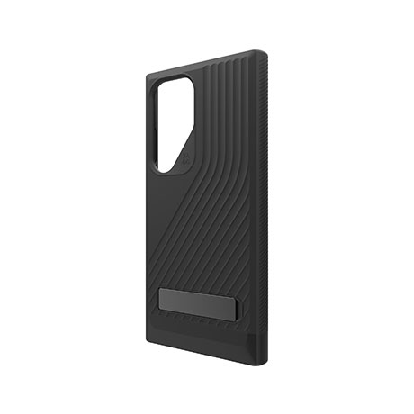 Image numéro 2 de Étui Denali de ZAGG avec béquille (noir) pour Samsung Galaxy S24 Ultra
