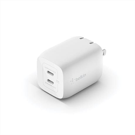 Image 1 of Belkin BoostCharge 65W dual USB-C wall charger