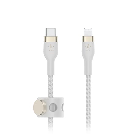 Image numéro 1 de Câble USB-C à Lightning BoostCharge Pro Flex de Belkin