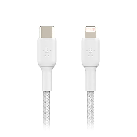 Image 1 of Belkin USB-C to Lightning braided cable