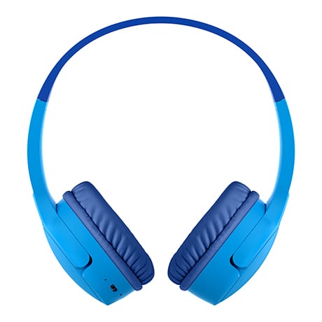 Image 1 of Belkin SoundForm Mini wired on-ear headphones for kids (blue)