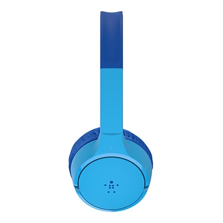 Image 2 of Belkin SoundForm Mini wired on-ear headphones for kids (blue)