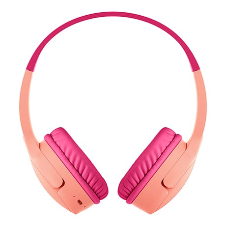 Image 1 of Belkin SoundForm Mini wired on-ear headphones for kids (pink)