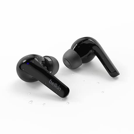 Image 1 of Belkin SoundForm Motion true wireless earbuds (black)