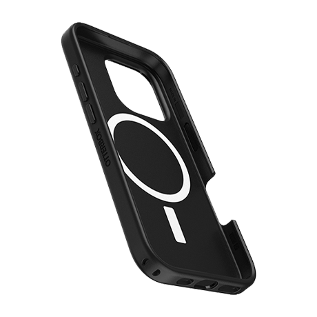 Image numéro 2 de Étui OtterBox Symmetry avec MagSafe (noir) pour iPhone 16 Pro