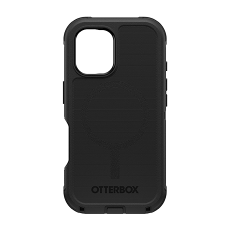 OtterBox Defender Pro case with MagSafe (black) for iPhone 16