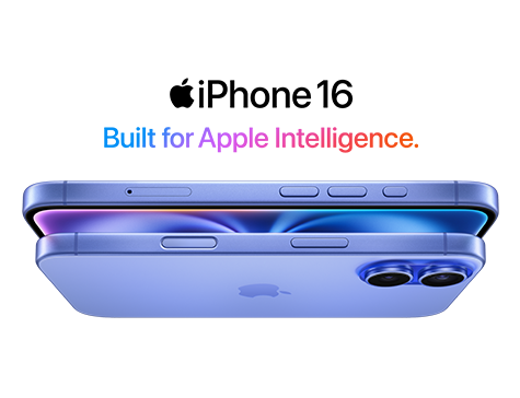 iPhone 16 Built for Apple Intelligence.