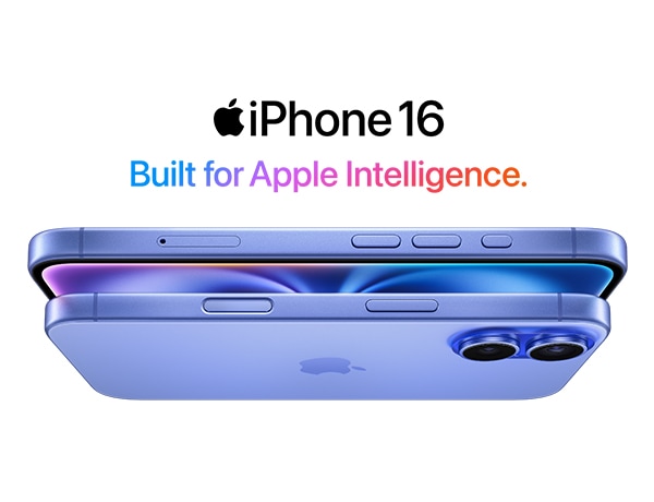 iPhone 16 Built for Apple Intelligence.