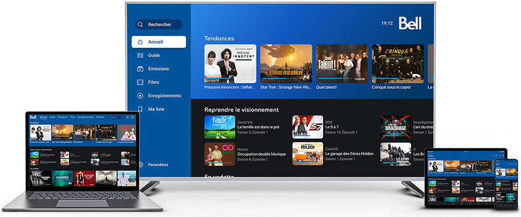 Regardez la télé sur un plus grand nombre d’appareils