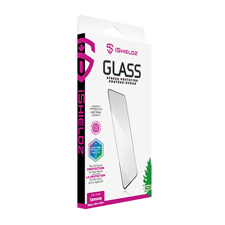 Image 1 of iShieldz tempered glass screen protector for Samsung Galaxy S25+